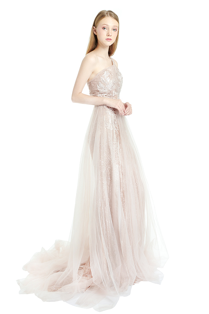 side view of the dress